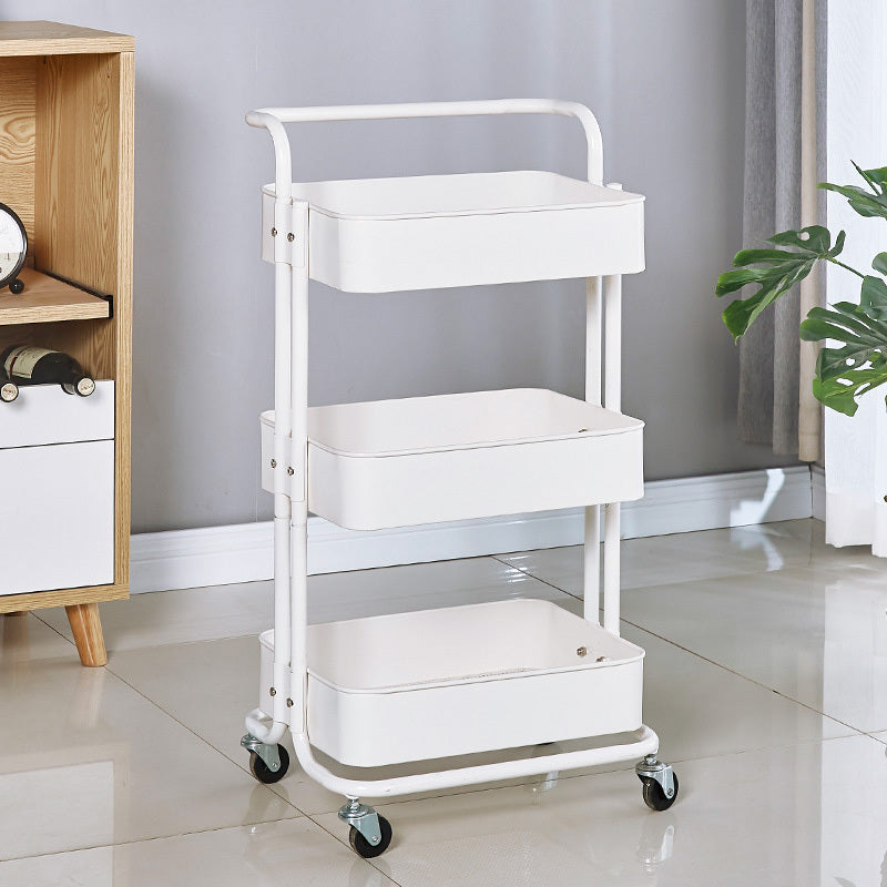 3-Tier Multipurpose Storage Rolling Organizer Rack Shelf Utility Cart Trolley