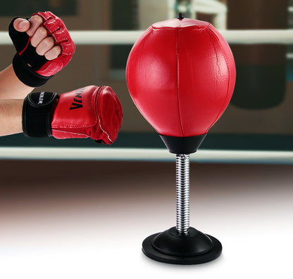 Desktop Punching Bag Table Speed Ball Game Boxing Stand