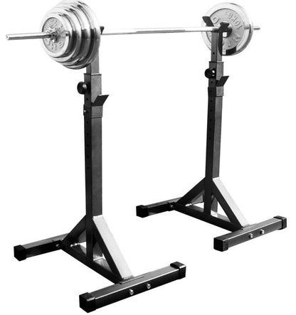 Fitplus Squat Rack Bench Press Weight Lifting Stand Pair