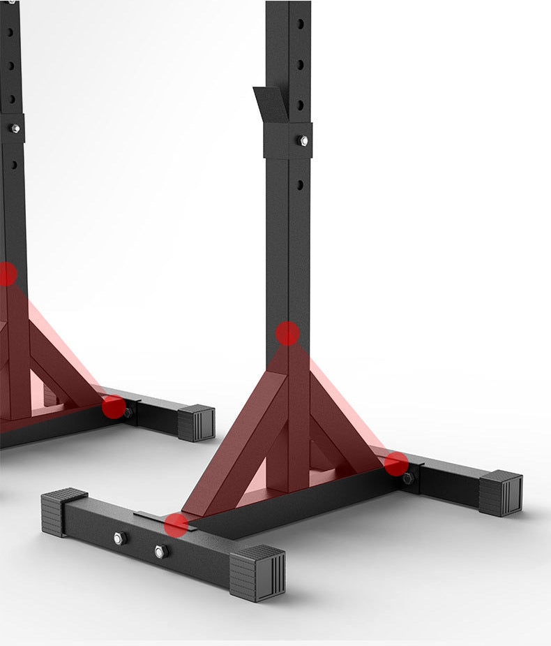 Fitplus Squat Rack Bench Press Weight Lifting Stand Pair