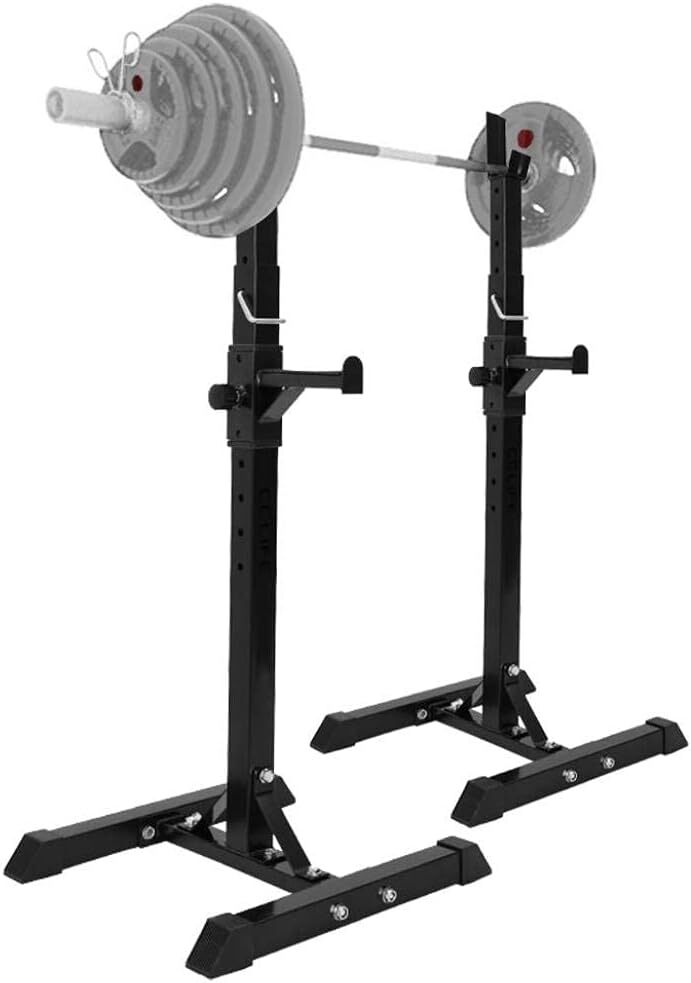 Fitplus Squat Rack Bench Press Weight Lifting Stand Pair