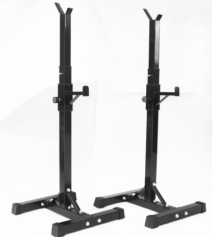 Fitplus Squat Rack Bench Press Weight Lifting Stand Pair