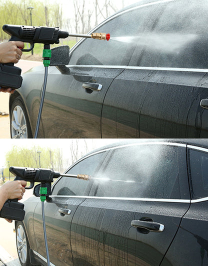 300W Cordless High Pressure Washing Gun Car Washer