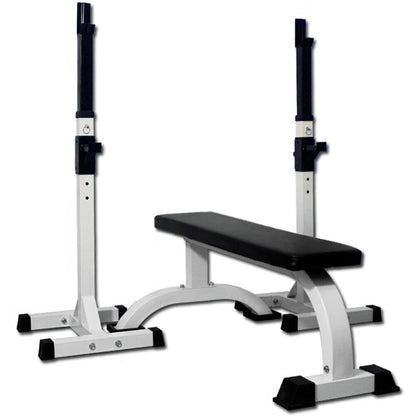 Fitplus Squat Rack Bench Press Weight Lifting Stand Pair