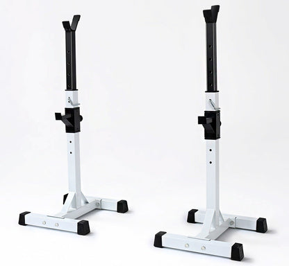 Fitplus Squat Rack Bench Press Weight Lifting Stand Pair