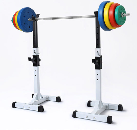 Fitplus Squat Rack Bench Press Weight Lifting Stand Pair