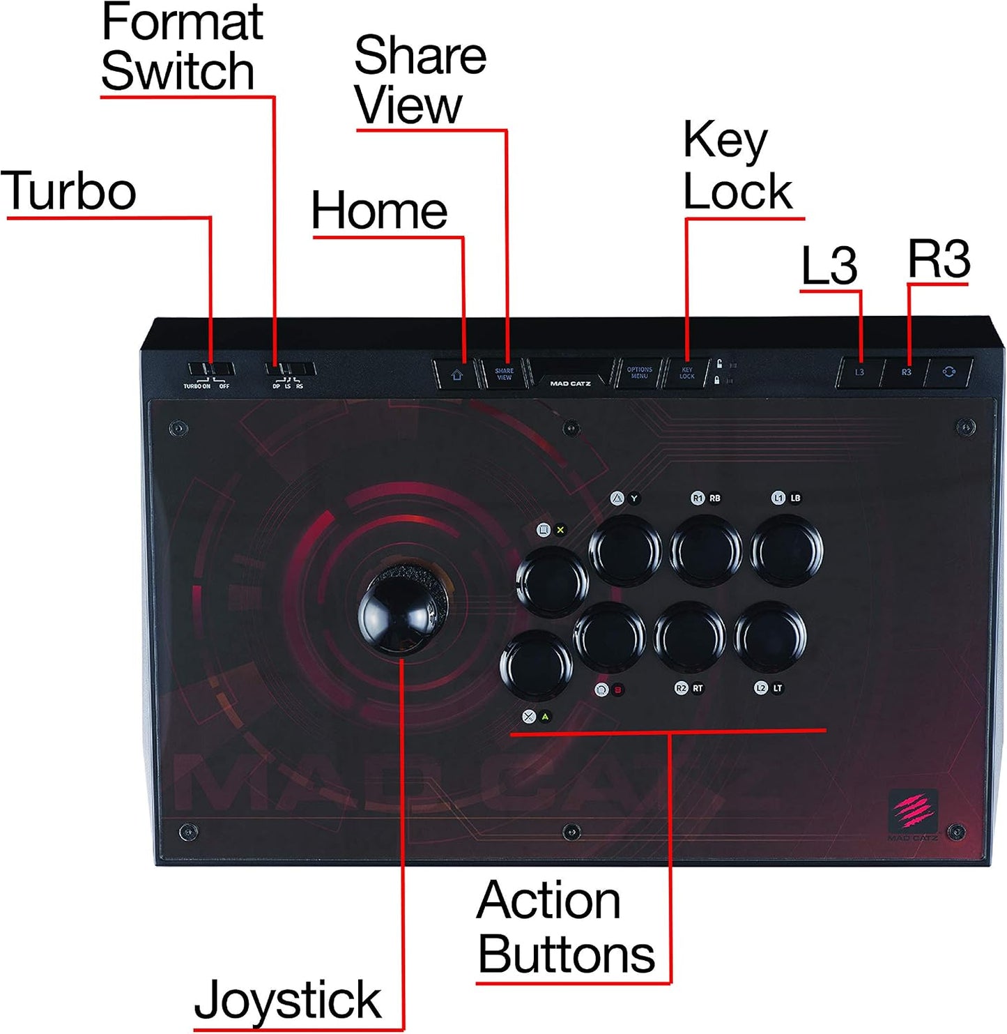 Mad Catz EGO Arcade Fight Stick