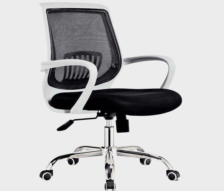 Deluxe Mesh Ergonomic Office Chair with Lumbar Support (Black)