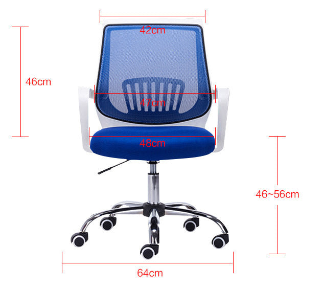 Deluxe Mesh Ergonomic Office Chair with Lumbar Support (Black)