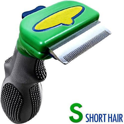 Pet Deshedding Tool Fur Eliminator for Dog (Short Hair S)