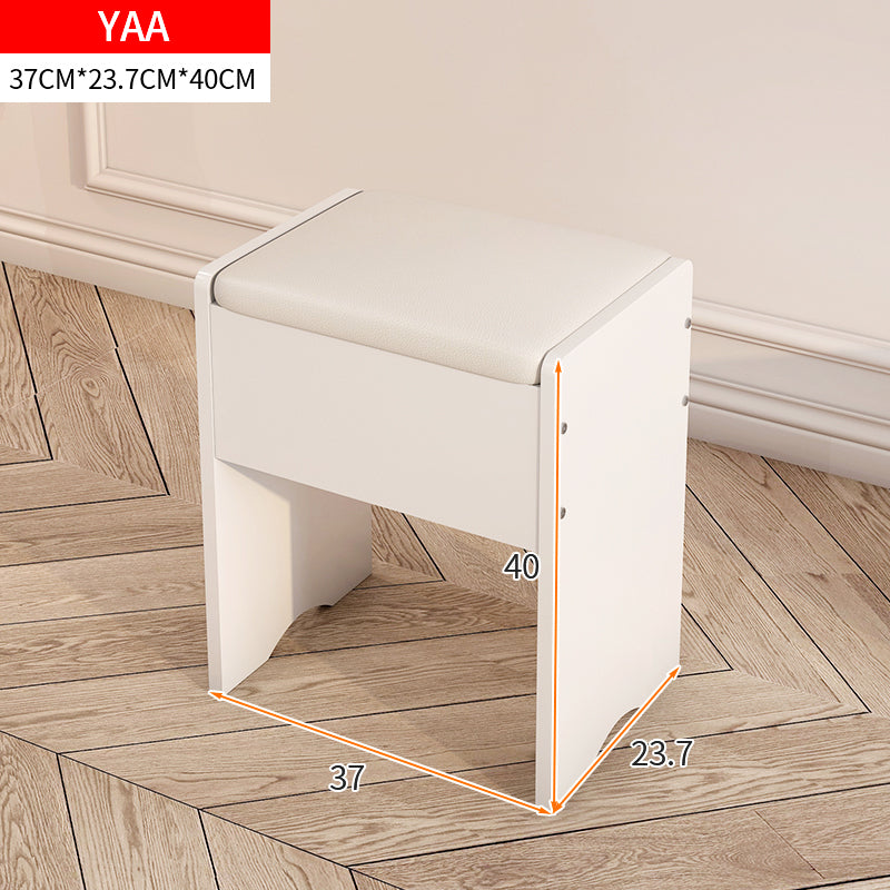 Luxe LED Large Dressing Table LED Mirror Makeup Vanity Drawers Stool Set