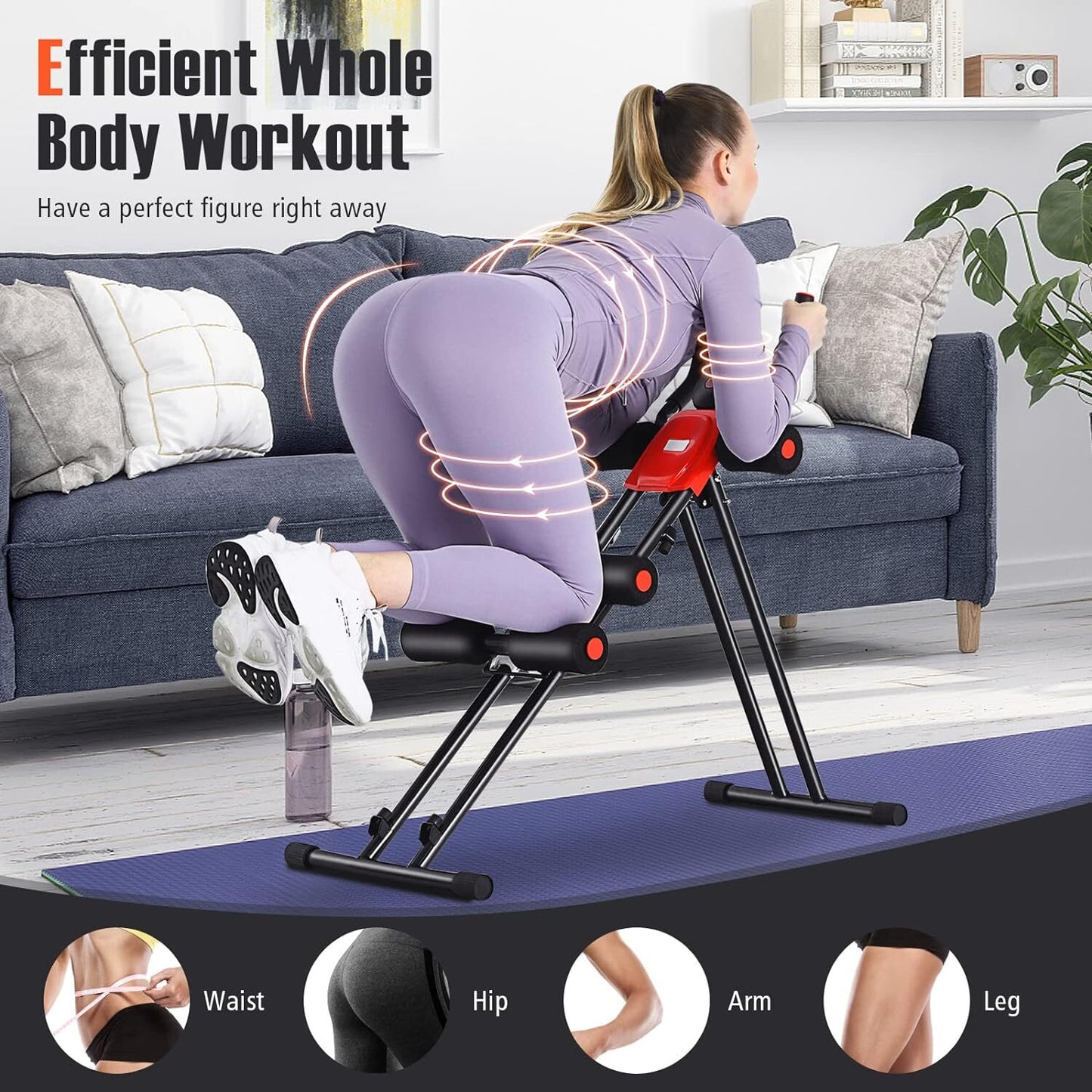 Ab Vertical Cruncher Power Workout Abdominal Trainer