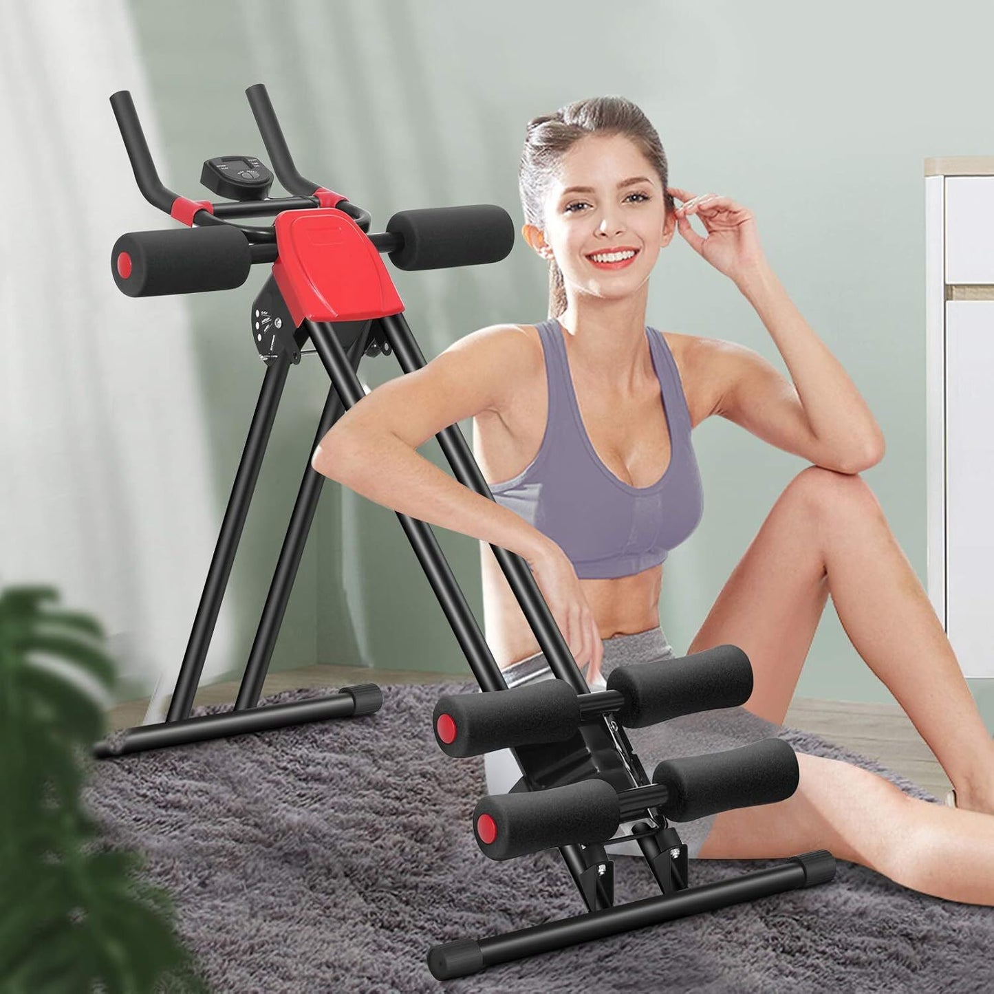 Ab Vertical Cruncher Power Workout Abdominal Trainer