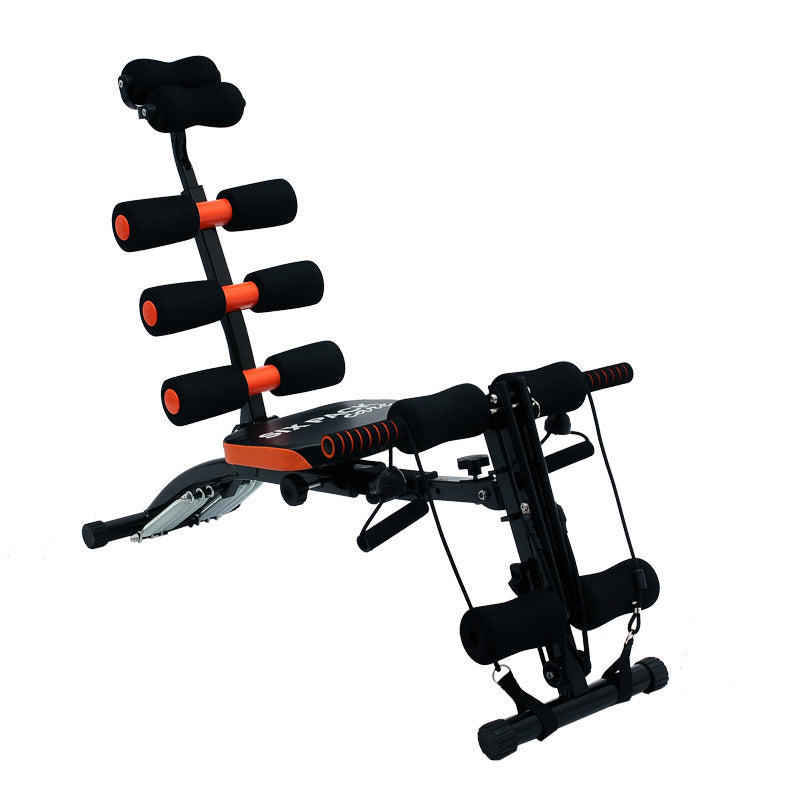 6 In 1 Home Gym Abdominal Machine Six Pack Care Ab Rocket Core Exercise Bench