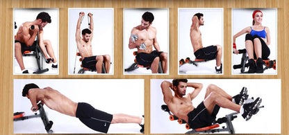 6 In 1 Home Gym Abdominal Machine Six Pack Care Ab Rocket Core Exercise Bench