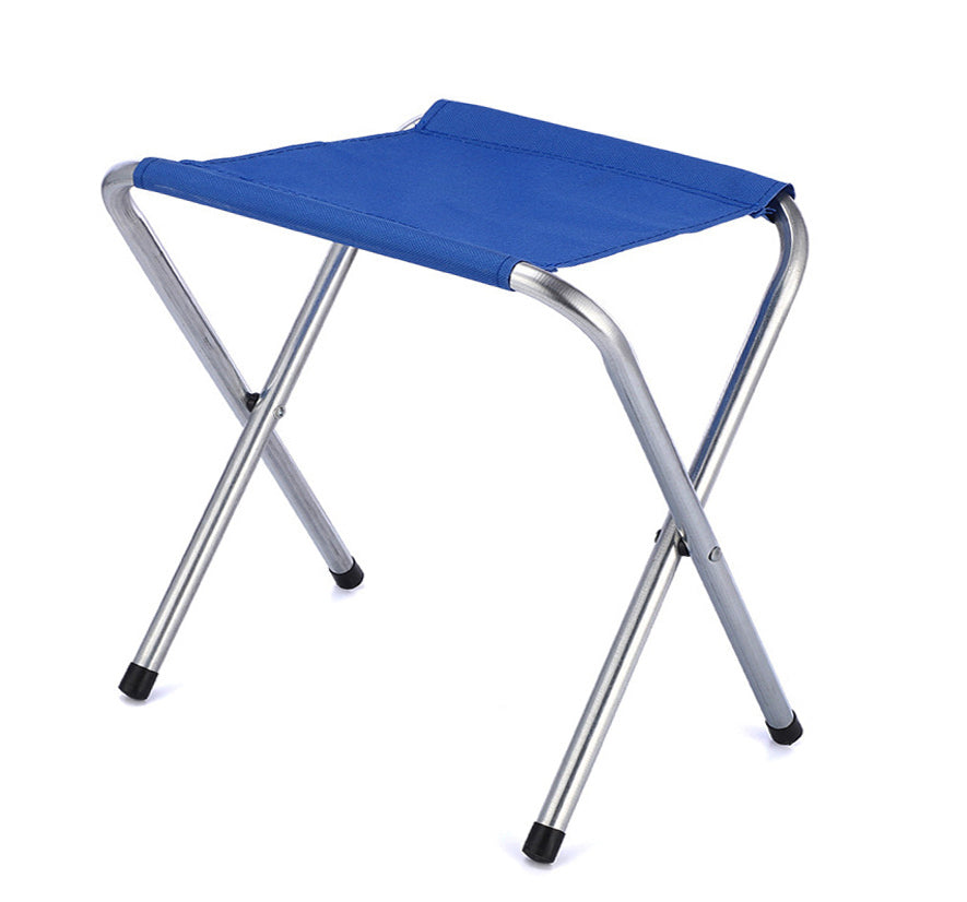 5-Piece Outdoor Camp Setting Folding Table & Chairs Set  (Blue)