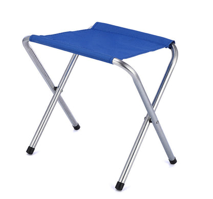 5-Piece Outdoor Camp Setting Folding Table & Chairs Set  (Blue)