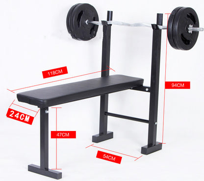 Power Fitness Workout Weight Station Bench Press Home Gym