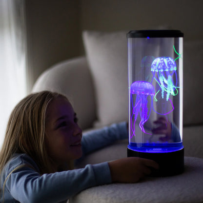 Jellyfish Tank Sea Water Lamp Jelly Fish Colour-Changing Night Light