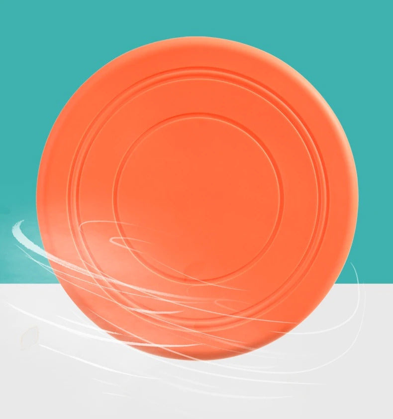 Dog Frisbee Flying Disc Pet Training Toy (Orange)