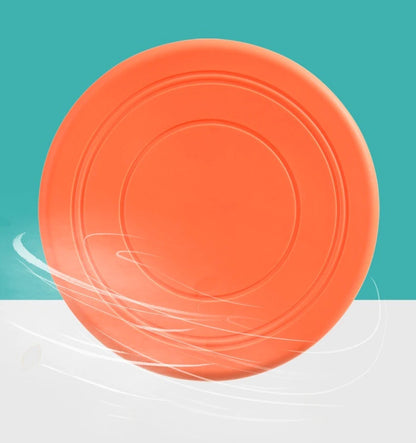 Dog Frisbee Flying Disc Pet Training Toy (Orange)