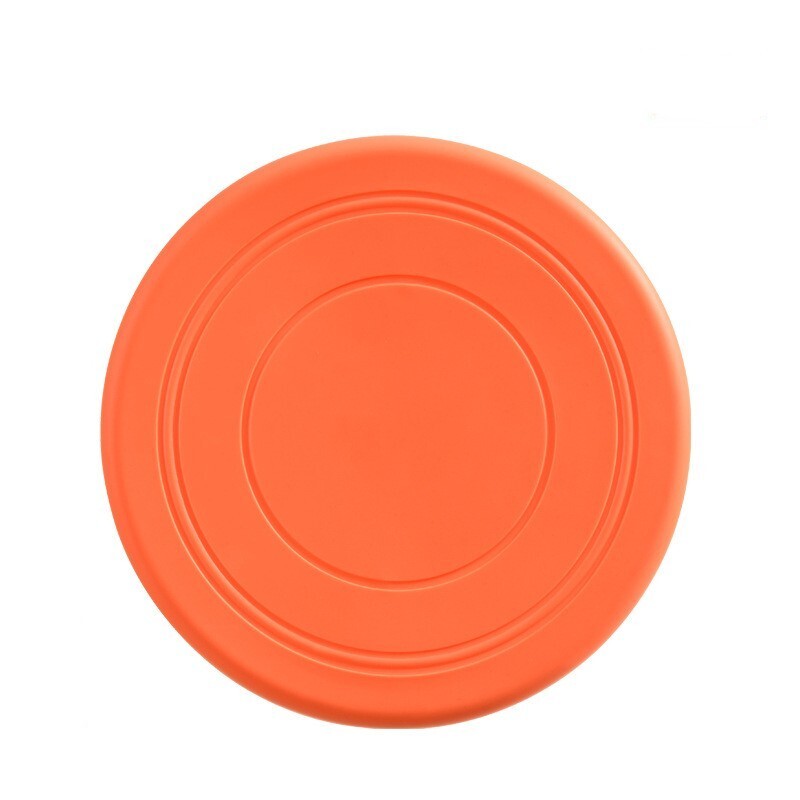 Dog Frisbee Flying Disc Pet Training Toy (Orange)