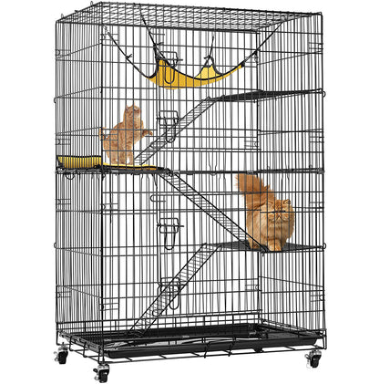 XL Large 4 Tier Pet Cat Bird Cage Playpen