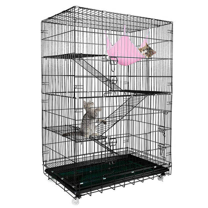 XL Large 4 Tier Pet Cat Bird Cage Playpen