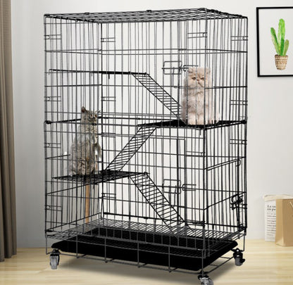 XL Large 4 Tier Pet Cat Bird Cage Playpen