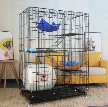 XL Large 4 Tier Pet Cat Bird Cage Playpen