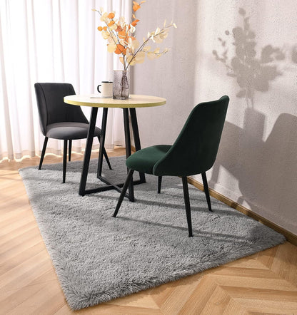 Soft Shag Rug Carpet Hallway Mat (Grey, 120 x 50 cm)