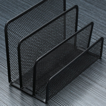 Office Document Magazine Mesh File Organizer Desktop Letter Holder