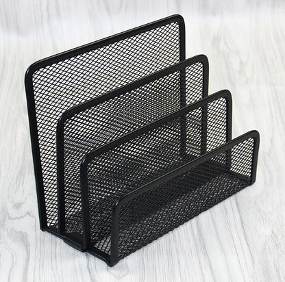 Office Document Magazine Mesh File Organizer Desktop Letter Holder