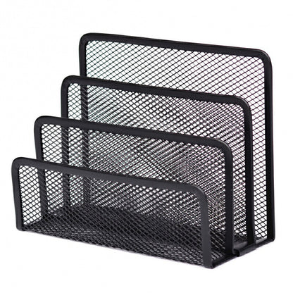 Office Document Magazine Mesh File Organizer Desktop Letter Holder