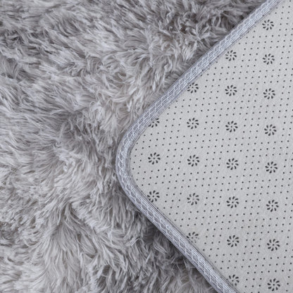 Large Soft Shag Rug Carpet Mat (Pink, 230 x 160)
