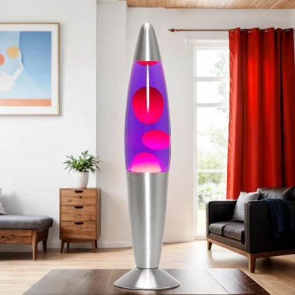 Lava Motion Volcano Lamp Home Decor Light - Purple/Pink