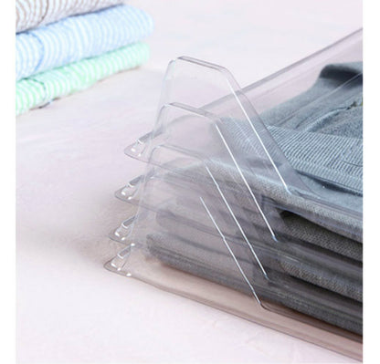 10-Pack T-Shirt Clothing Closet Clothes Storage Organizing System