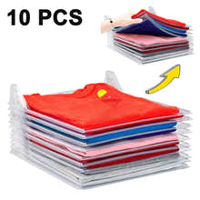 10-Pack T-Shirt Clothing Closet Clothes Storage Organizing System