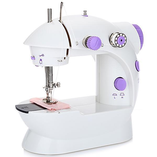 Mini Sewing Machine Double Speed Automatic Thread with Light