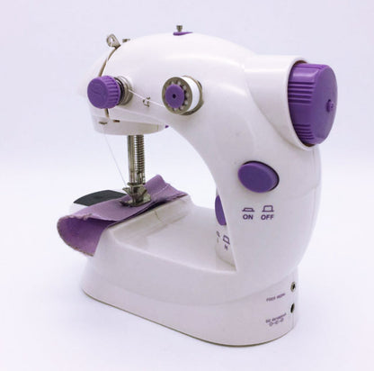 Mini Sewing Machine Double Speed Automatic Thread with Light