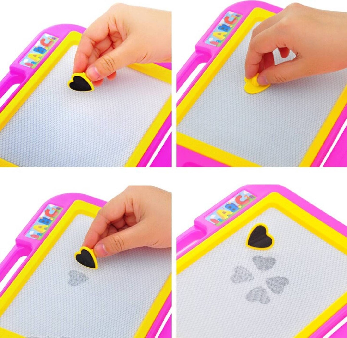 Magnetic Drawing Board with Stamps