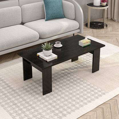 Aphrodite Wooden Coffee Table (Black)