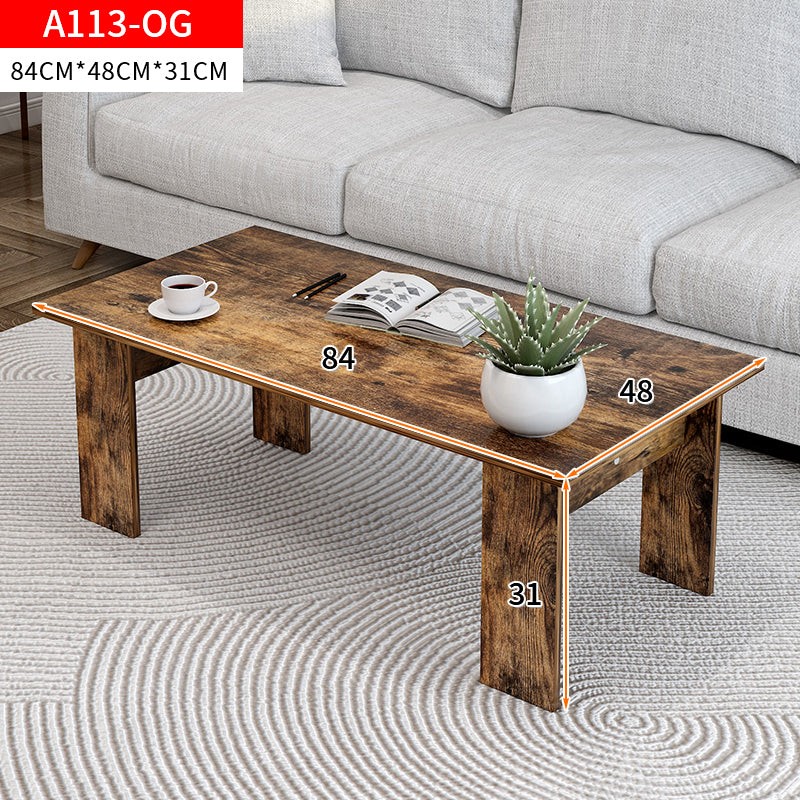 Aphrodite Wooden Coffee Table Desk (Rustic Oak)