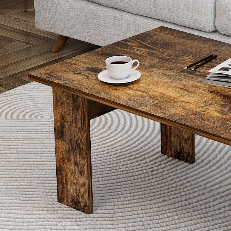 Aphrodite Wooden Coffee Table Desk (Rustic Oak)