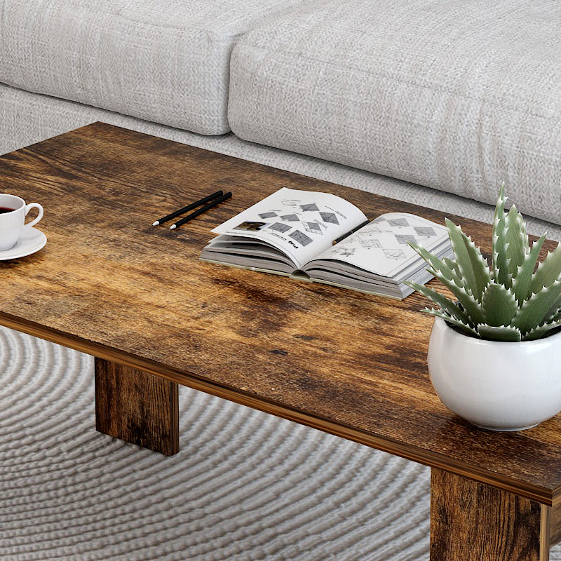 Aphrodite Wooden Coffee Table Desk (Rustic Oak)