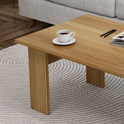 Aphrodite Wooden Coffee Table Desk (Natural Oak)