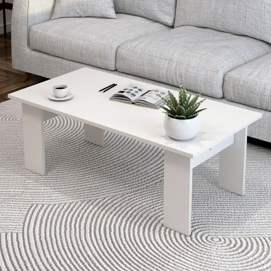 Aphrodite Wooden Coffee Table (White)