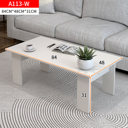 Aphrodite Wooden Coffee Table (White)