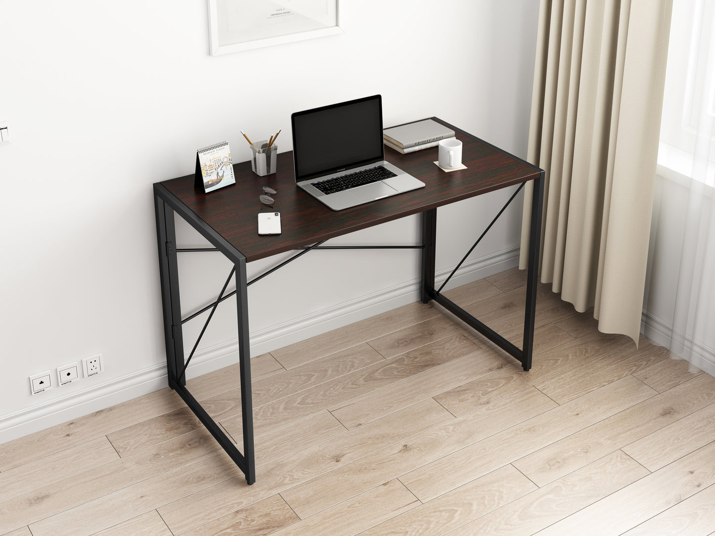 Epic Folding Computer Desk (Black)