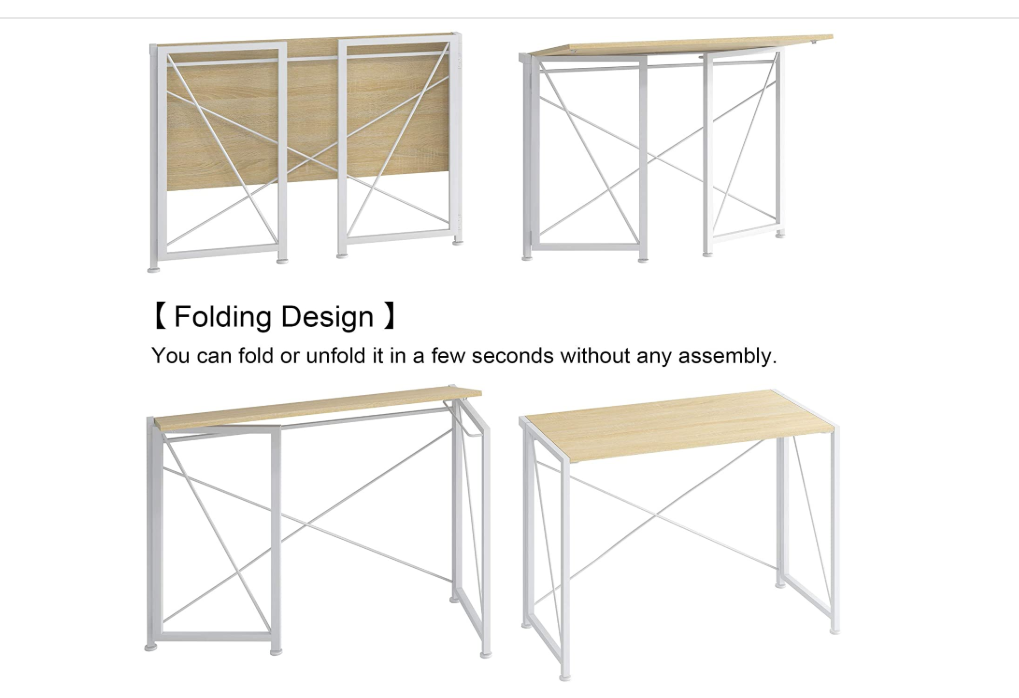 Epic Folding Computer Desk (Oak)